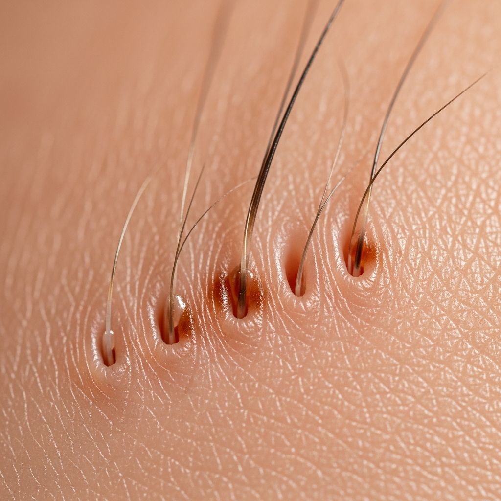 Essential dermoscopic guide to asymmetrical pigmented follicular openings in lentigo maligna diagnosis and differentiation.