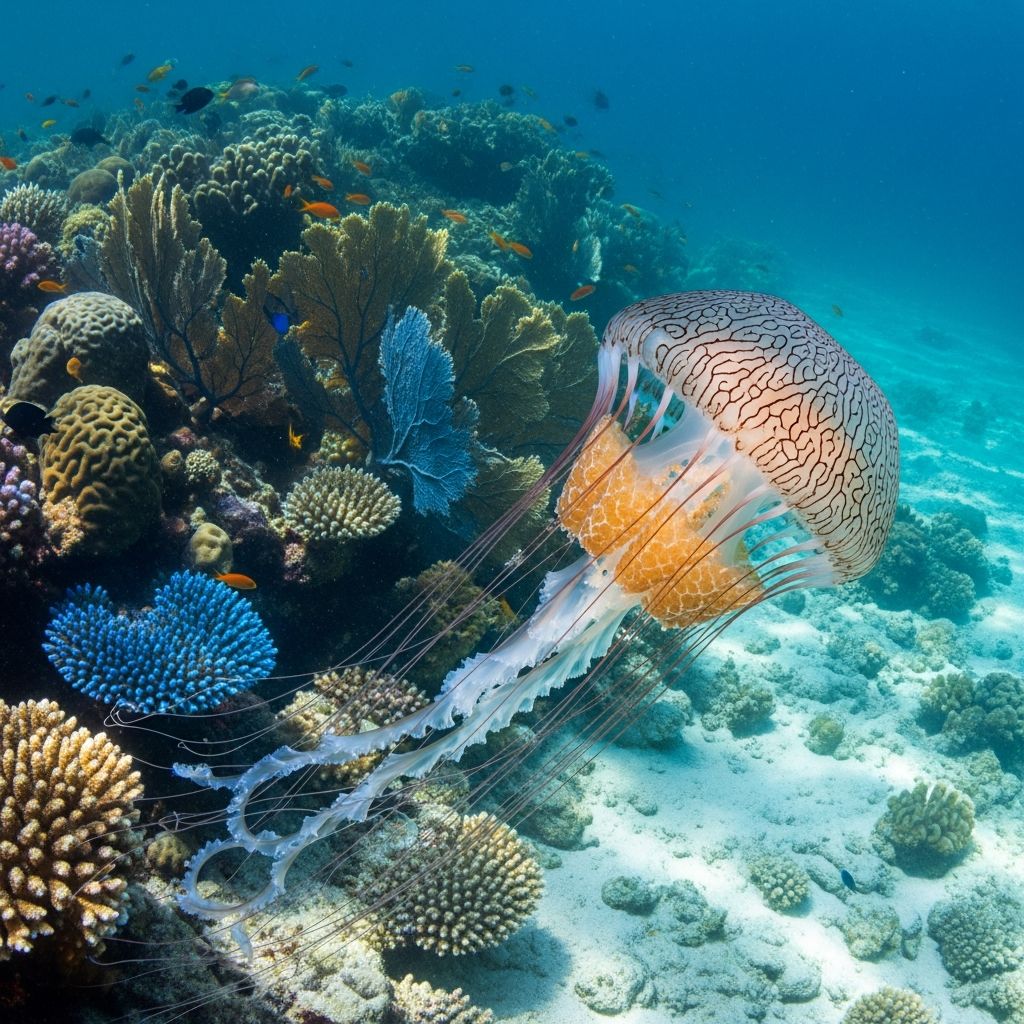 Comprehensive guide to the deadly Australian box jellyfish stings: symptoms, first aid, treatment, and prevention strategies.