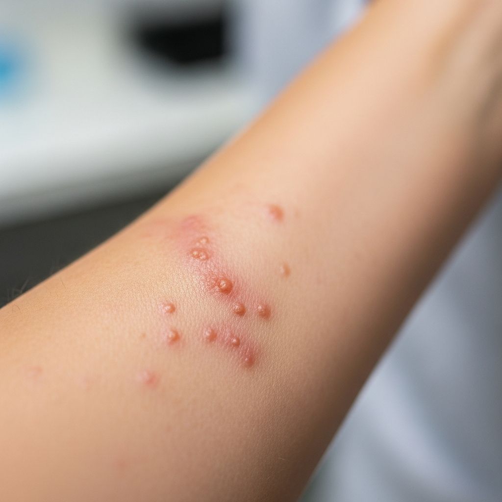 Rare cyclical skin hypersensitivity to progesterone: symptoms, diagnosis, and management strategies explored in depth.