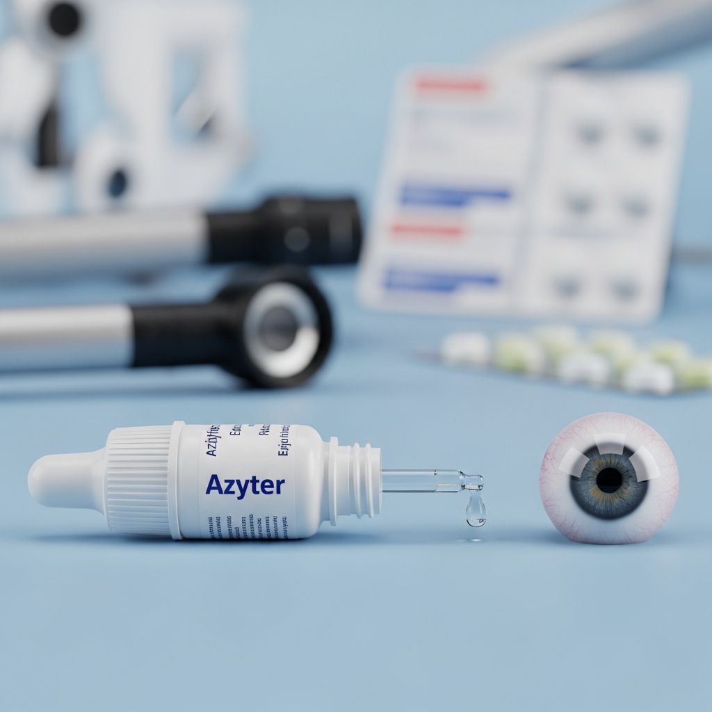 Effective treatment for bacterial conjunctivitis with a simple 3-day course of eye drops, morning and evening doses.