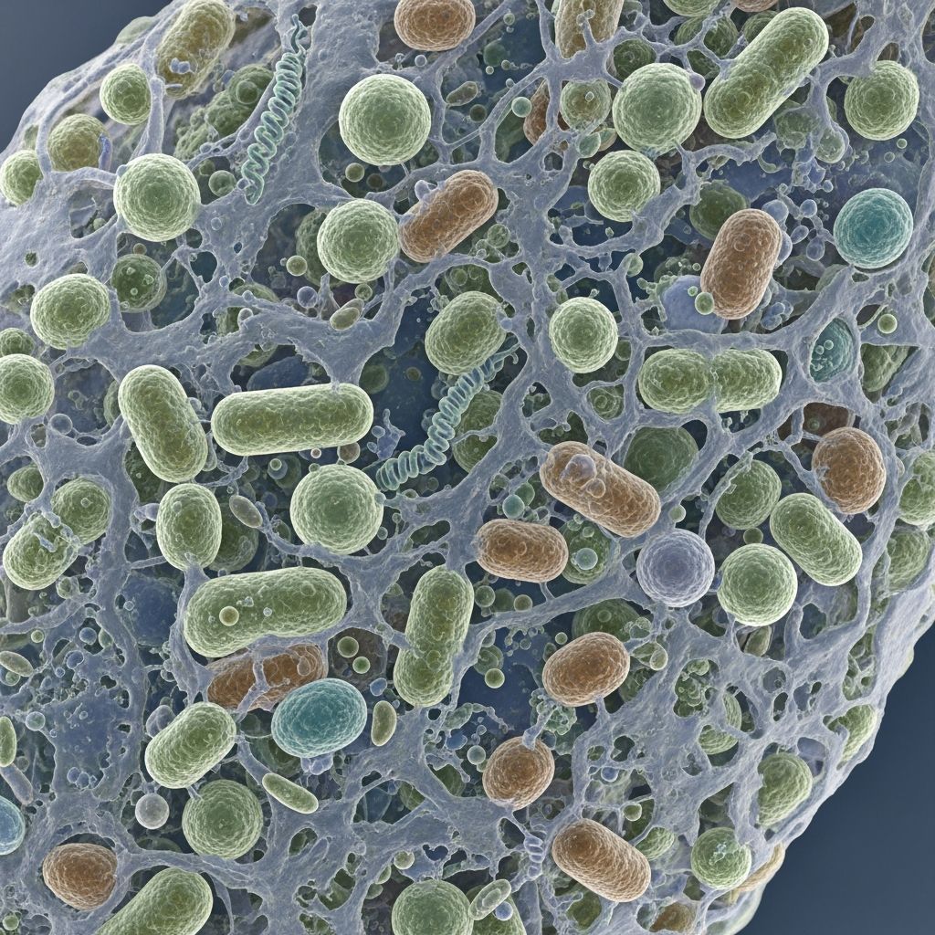 Understanding bacterial biofilms: How they form, resist treatment, and affect skin health.