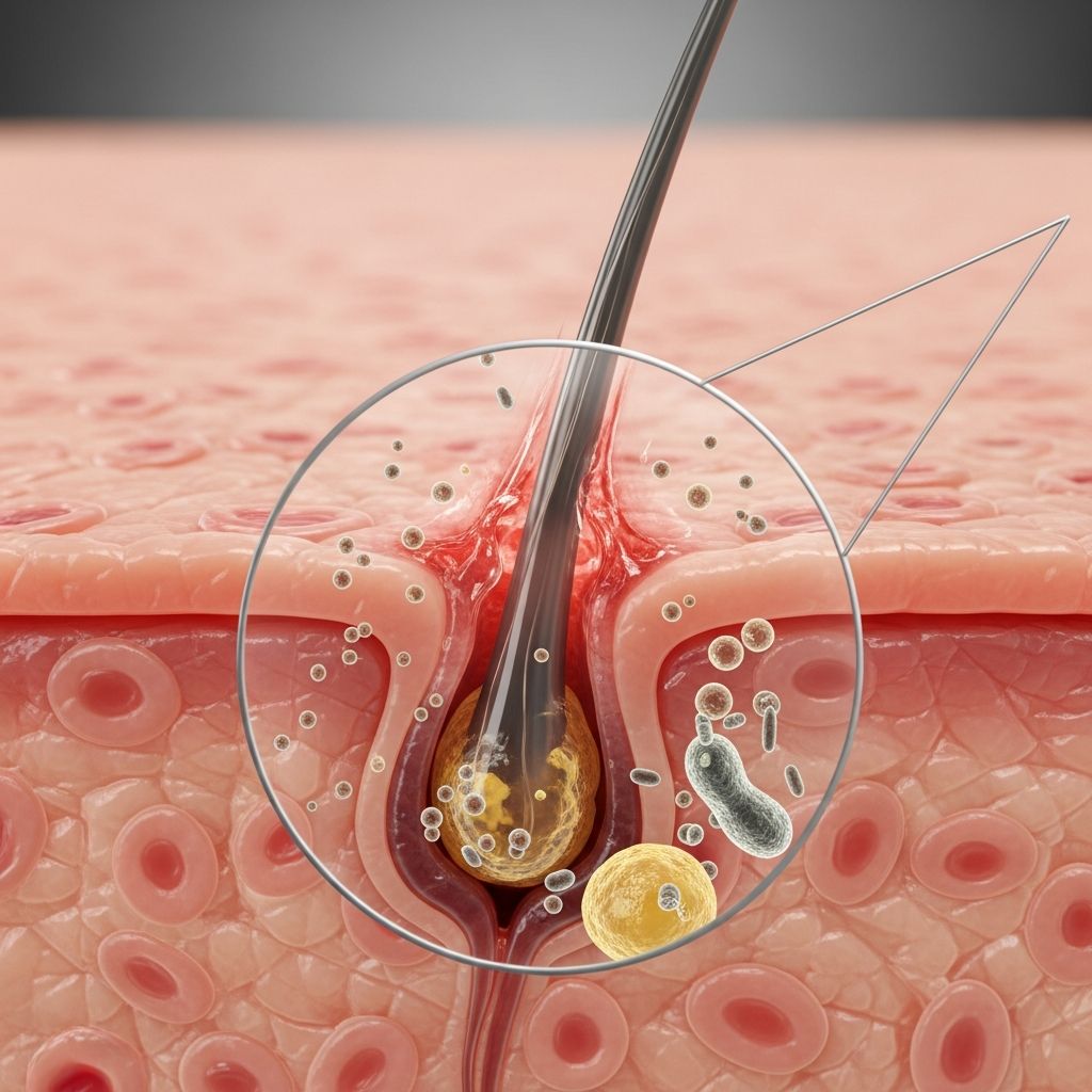 Complete guide to bacterial folliculitis: understand causes, clinical features, and effective treatment options.