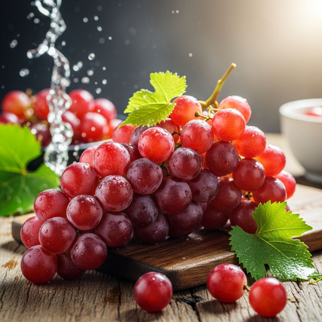 Discover the impressive health benefits of grapes, from heart protection and cancer prevention to improved brain health and more.