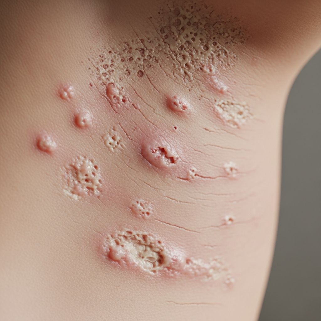 Hailey-Hailey disease: A rare hereditary blistering disorder affecting skin folds, with insights into causes, symptoms, diagnosis, and management strategies.