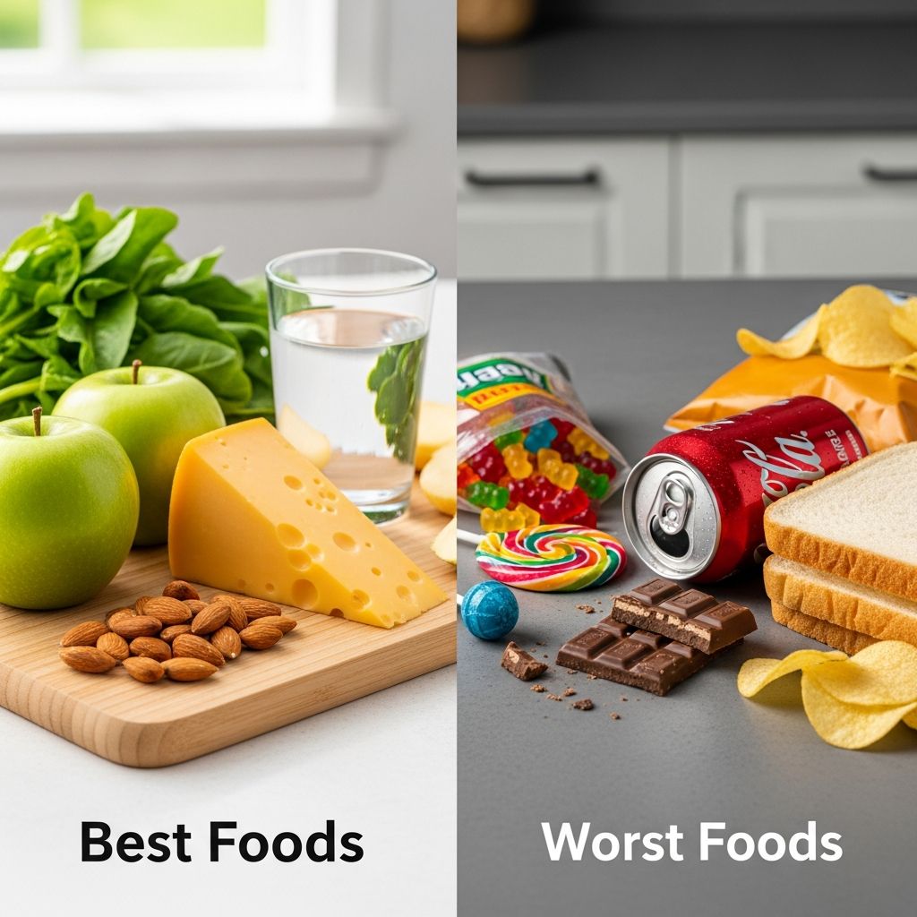 Discover the top foods that protect your smile and those that damage enamel, with expert tips for optimal dental health.