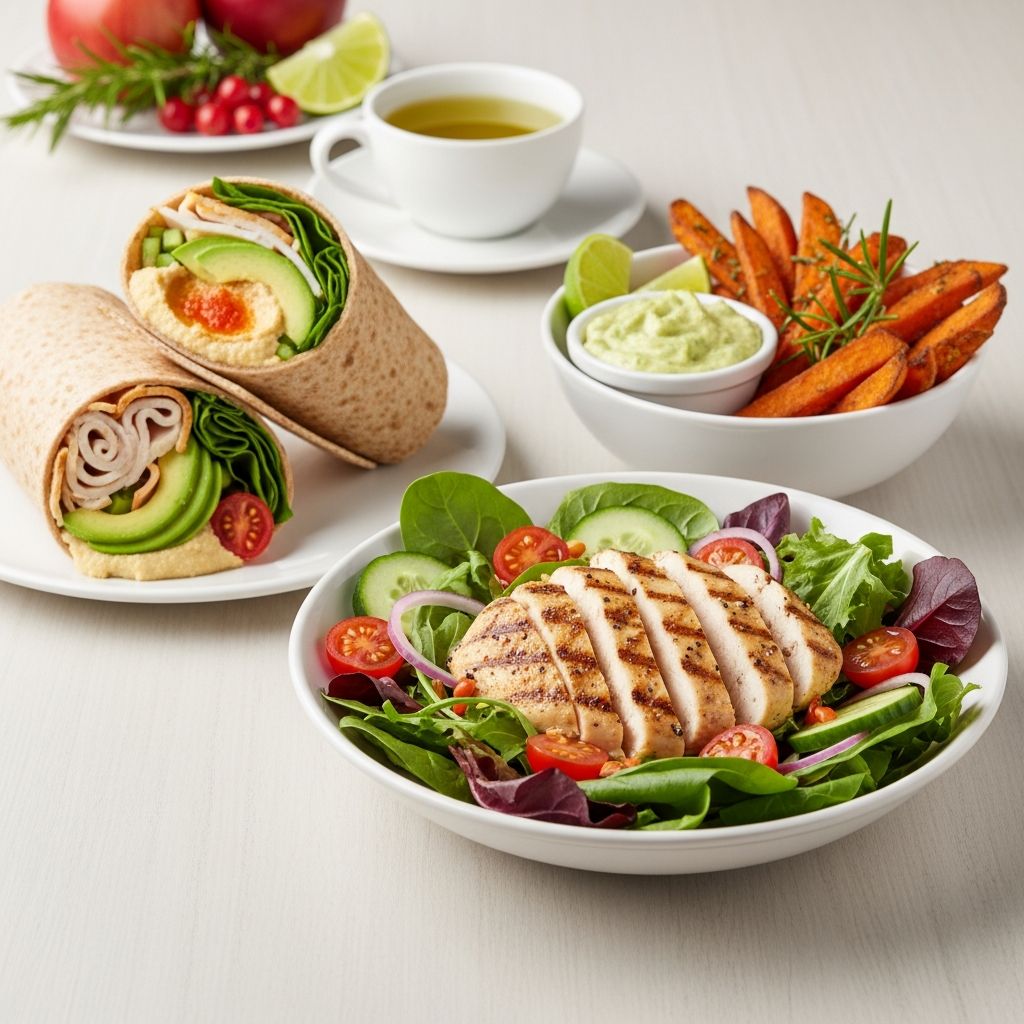 Discover healthier choices at popular fast food chains that combat inflammation and support wellness on the go.