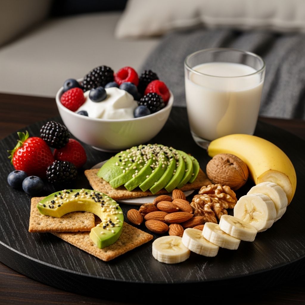 Discover expert-recommended bedtime snacks that help manage high blood pressure while promoting restful sleep and heart health.