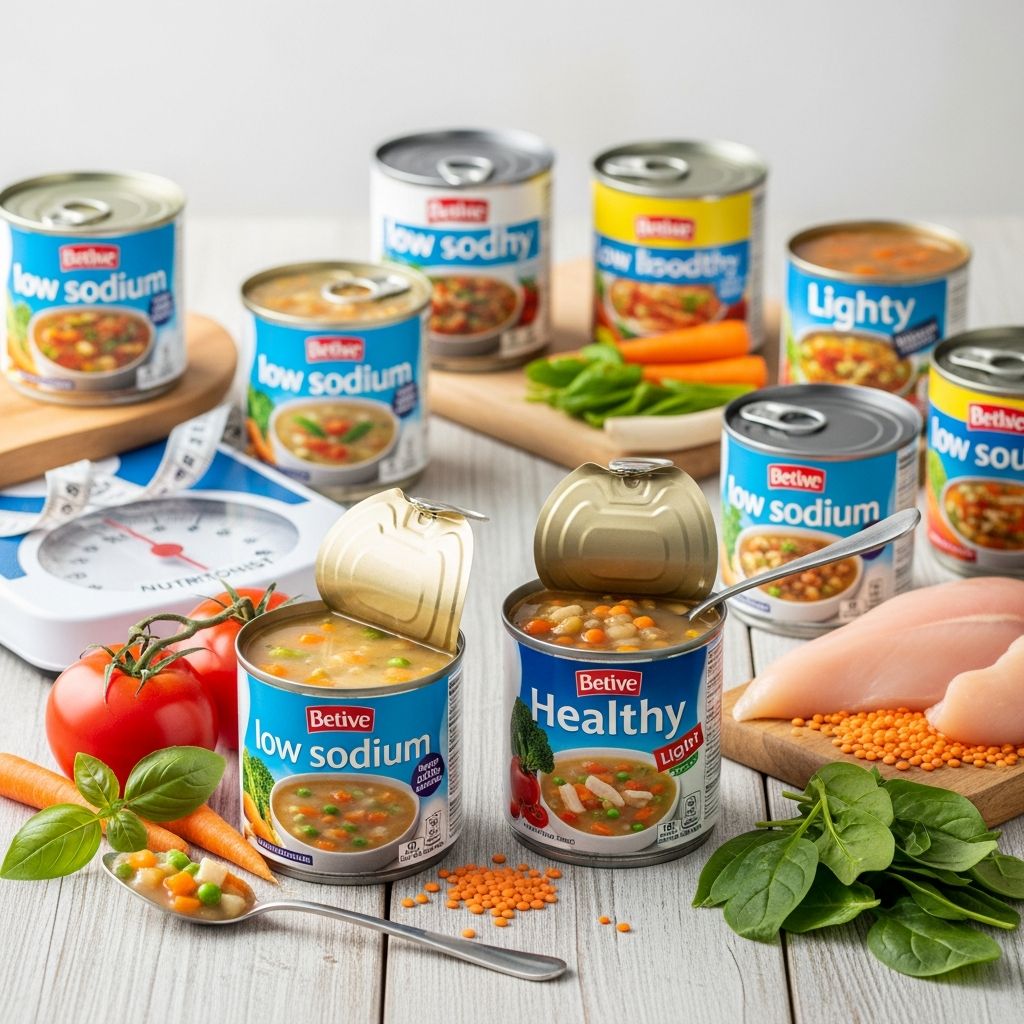 Discover dietitian-approved canned soups that support weight loss with high protein, fiber, and low calories—perfect for convenient, satisfying meals.