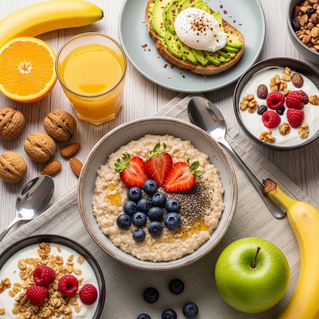 Discover the top nutritious breakfast foods that fuel your day with sustained energy, essential nutrients, and delicious flavors for optimal health.