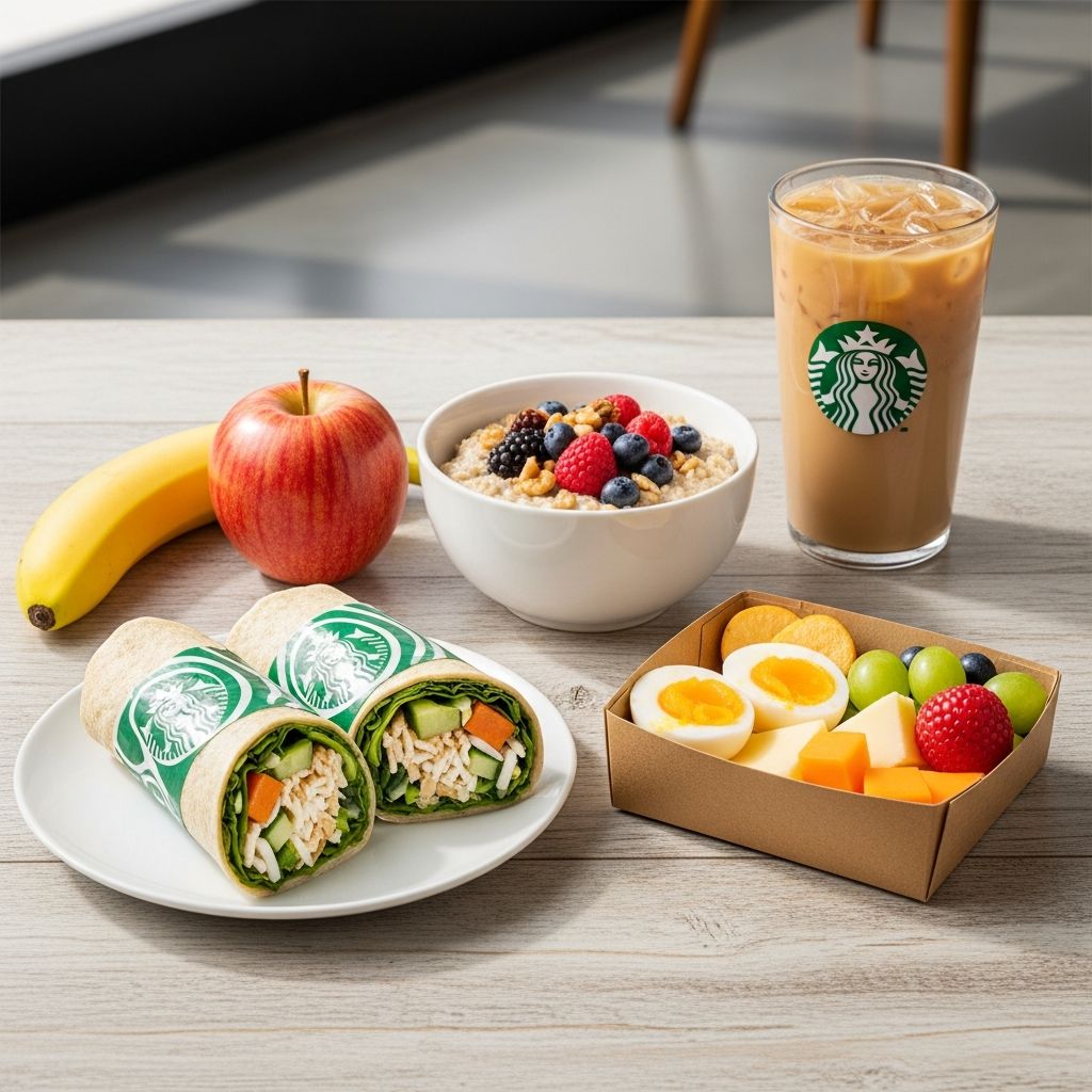 Discover the top nutritious Starbucks breakfast options packed with protein, fiber, and veggies for a balanced morning start.