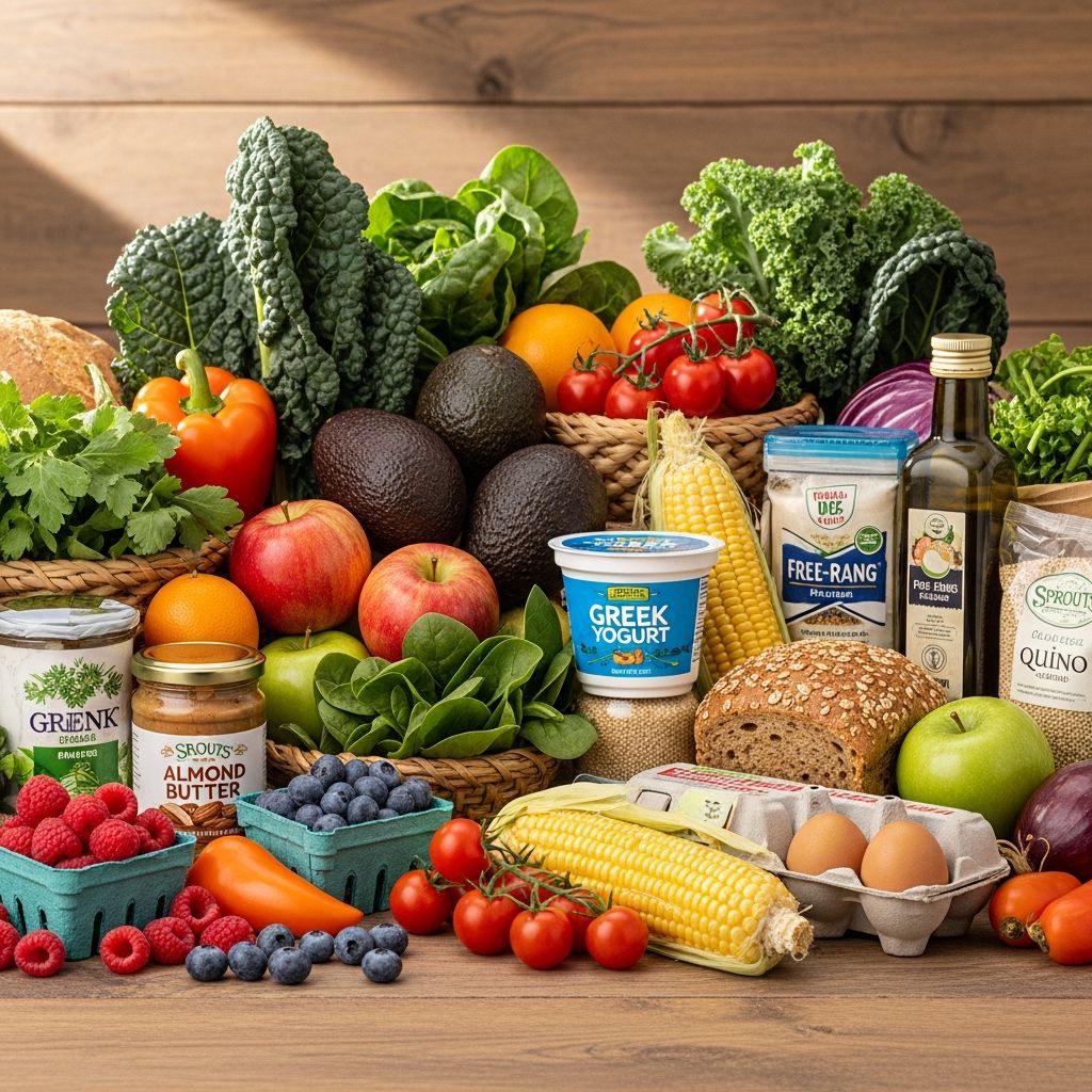Discover the top nutrient-packed picks at Sprouts Farmers Market for clean eating, high protein, and wellness on a budget.