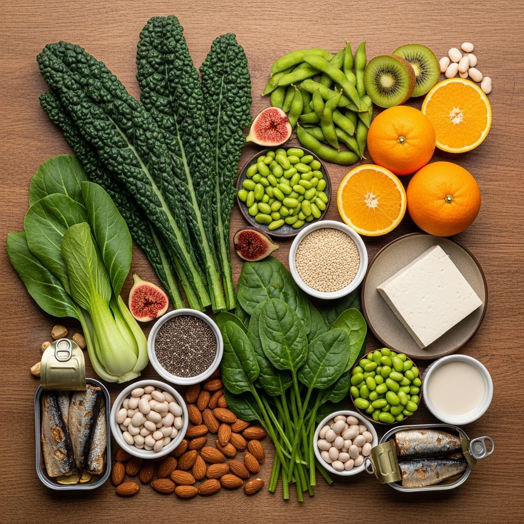 Discover nutrient-rich non-dairy foods packed with calcium for strong bones and optimal health.