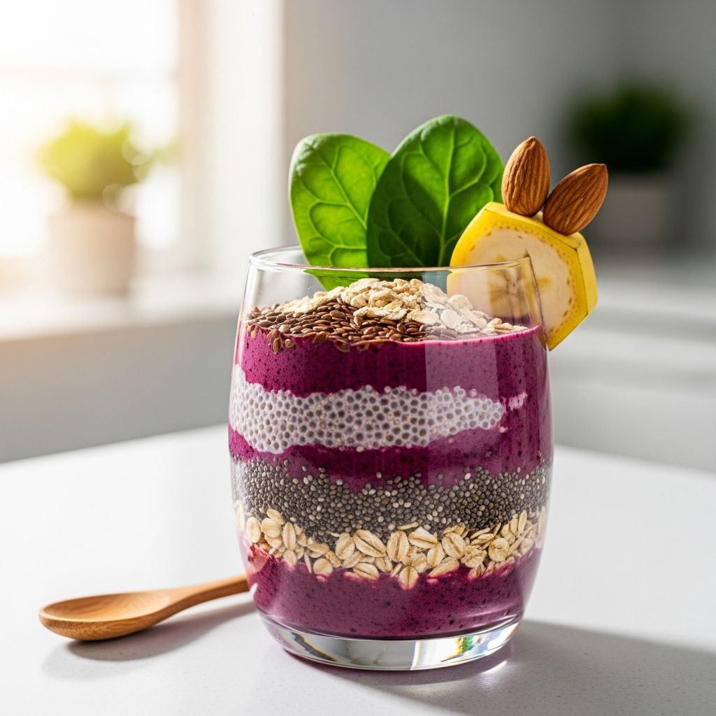 Boost your smoothies with this simple high-fiber addition for better digestion, sustained energy, and delicious creaminess every time.
