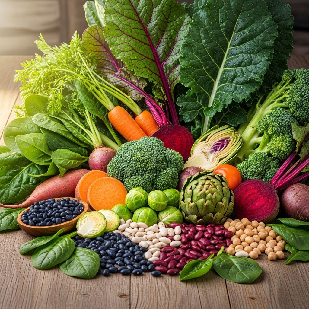 Boost your intake with these top high-fiber vegetables that support digestion, heart health, and overall wellness.
