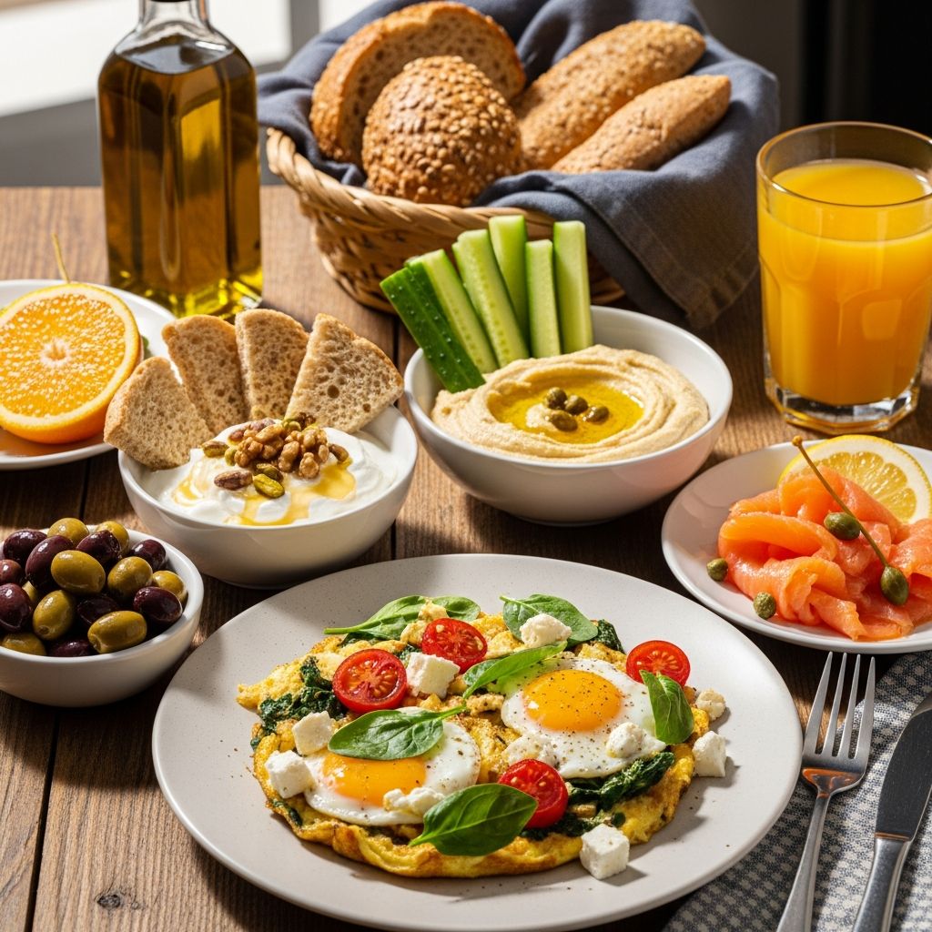 Boost your mornings with these protein-packed Mediterranean breakfast recipes that align perfectly with heart-healthy eating principles.