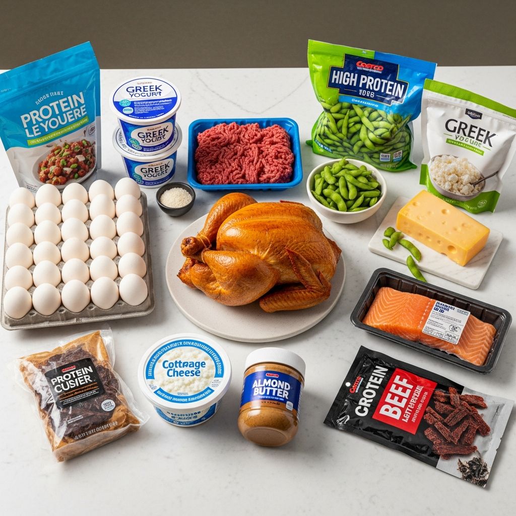 Discover top high-protein picks at Costco for muscle building, satiety, and easy meal prep from dietitians' favorites.