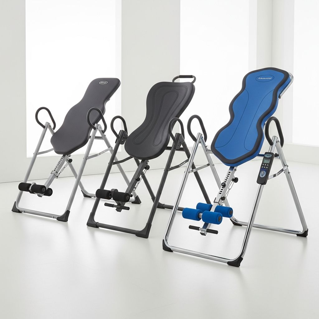 Discover top-rated inversion tables for back pain relief, spinal decompression, and improved posture with expert-tested reviews.
