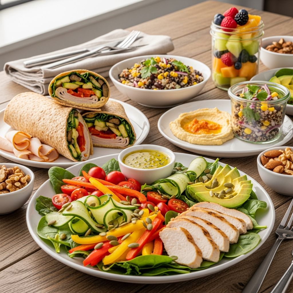 Delicious, heart-healthy lunch ideas to help manage high blood pressure with nutrient-packed recipes.