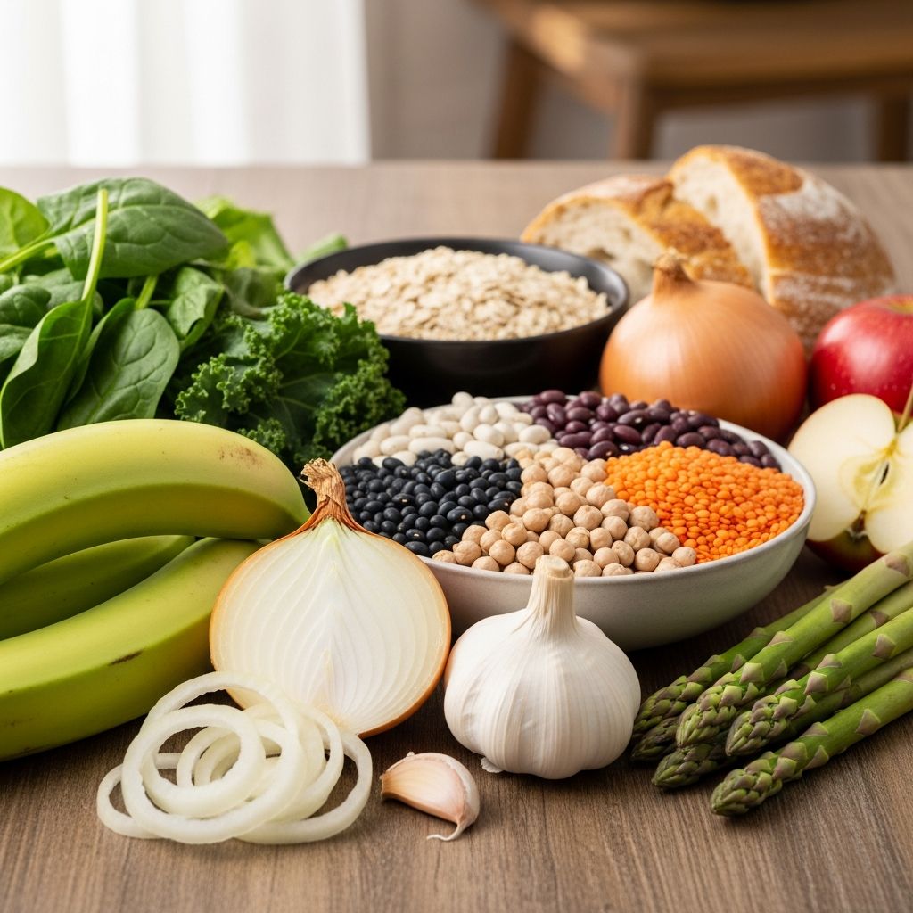 Boost your gut health with these top prebiotic-rich foods that nourish beneficial bacteria and promote overall wellness.