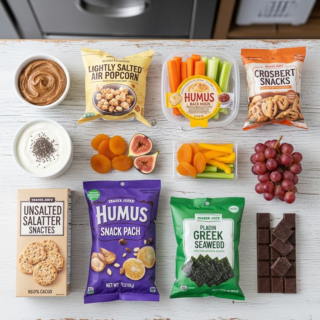 Dietitians reveal the top heart-healthy Trader Joe's snacks that help manage high cholesterol with fiber, healthy fats, and low saturated fat.