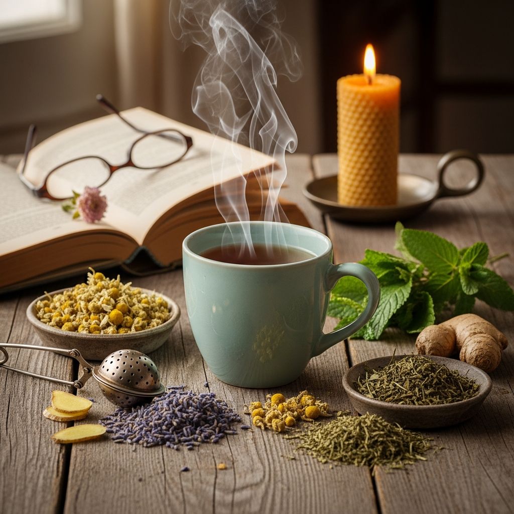 Discover the most effective herbal teas to naturally calm anxiety and reduce stress.
