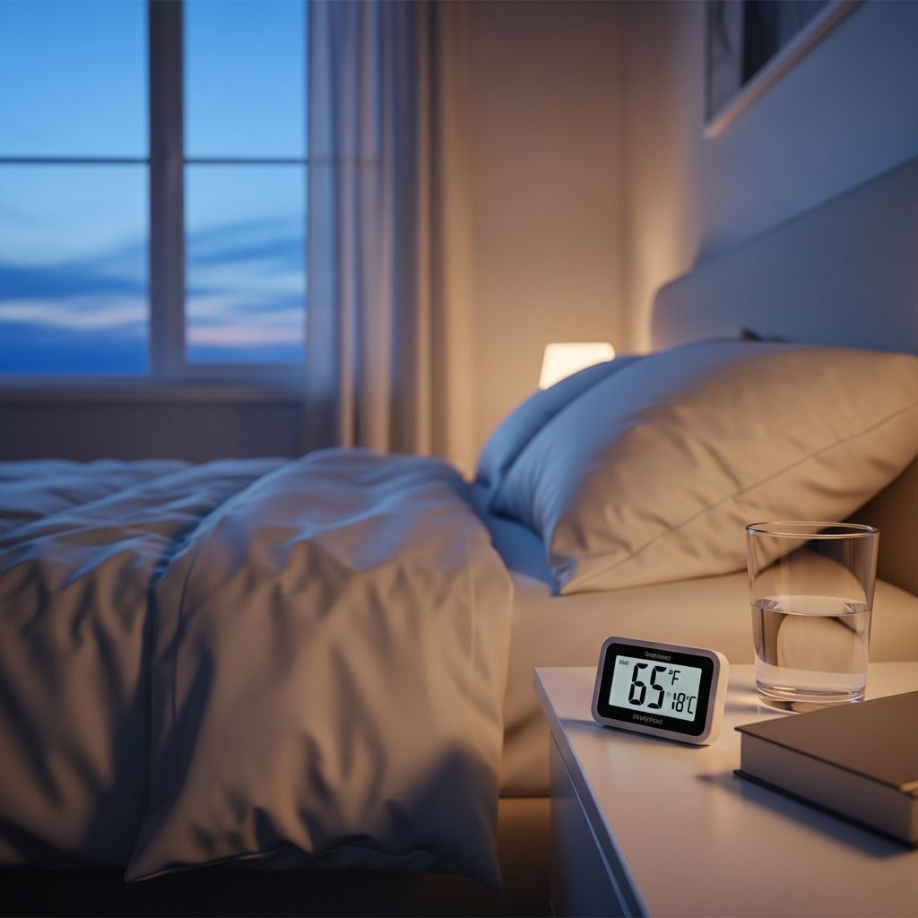 Discover the ideal bedroom temperature for optimal sleep quality, backed by sleep experts and scientific research.