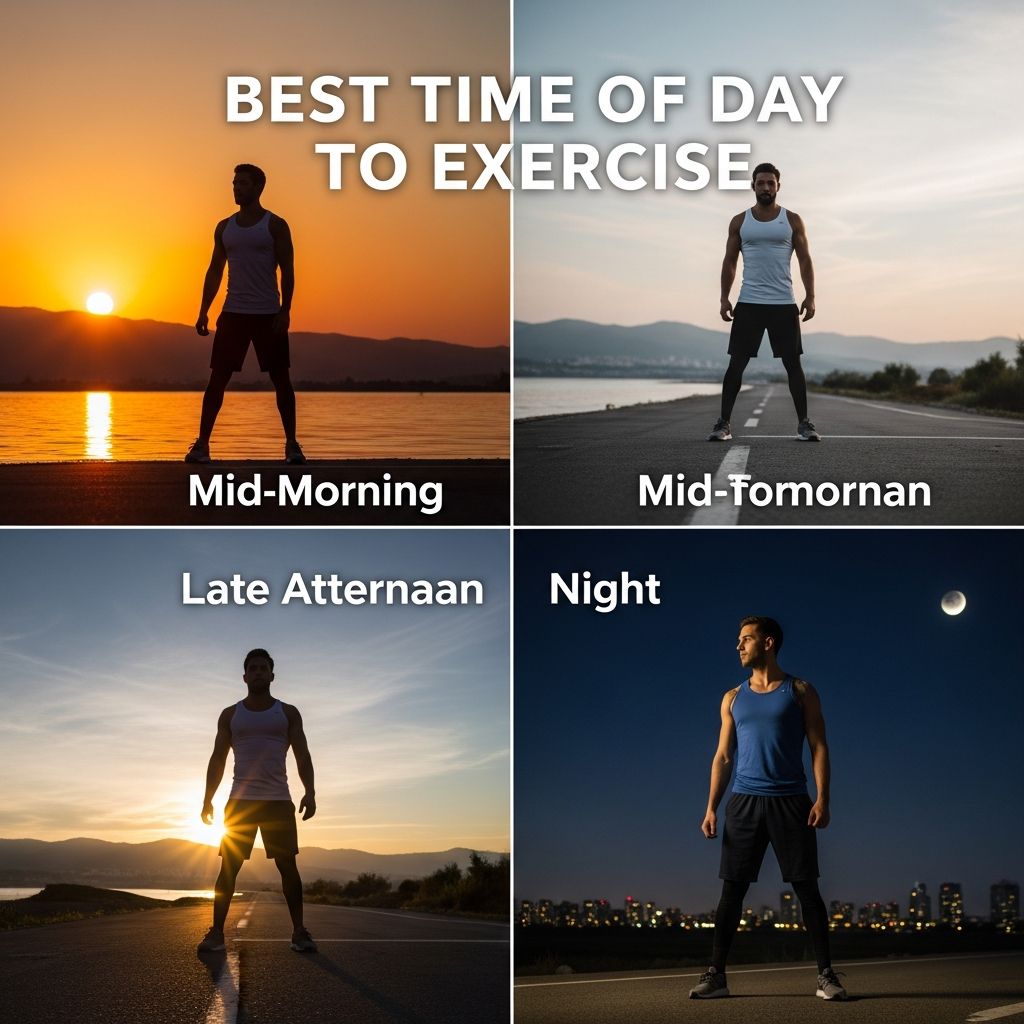 Discover the optimal time to exercise for maximum health benefits, fat loss, performance, and metabolic health.