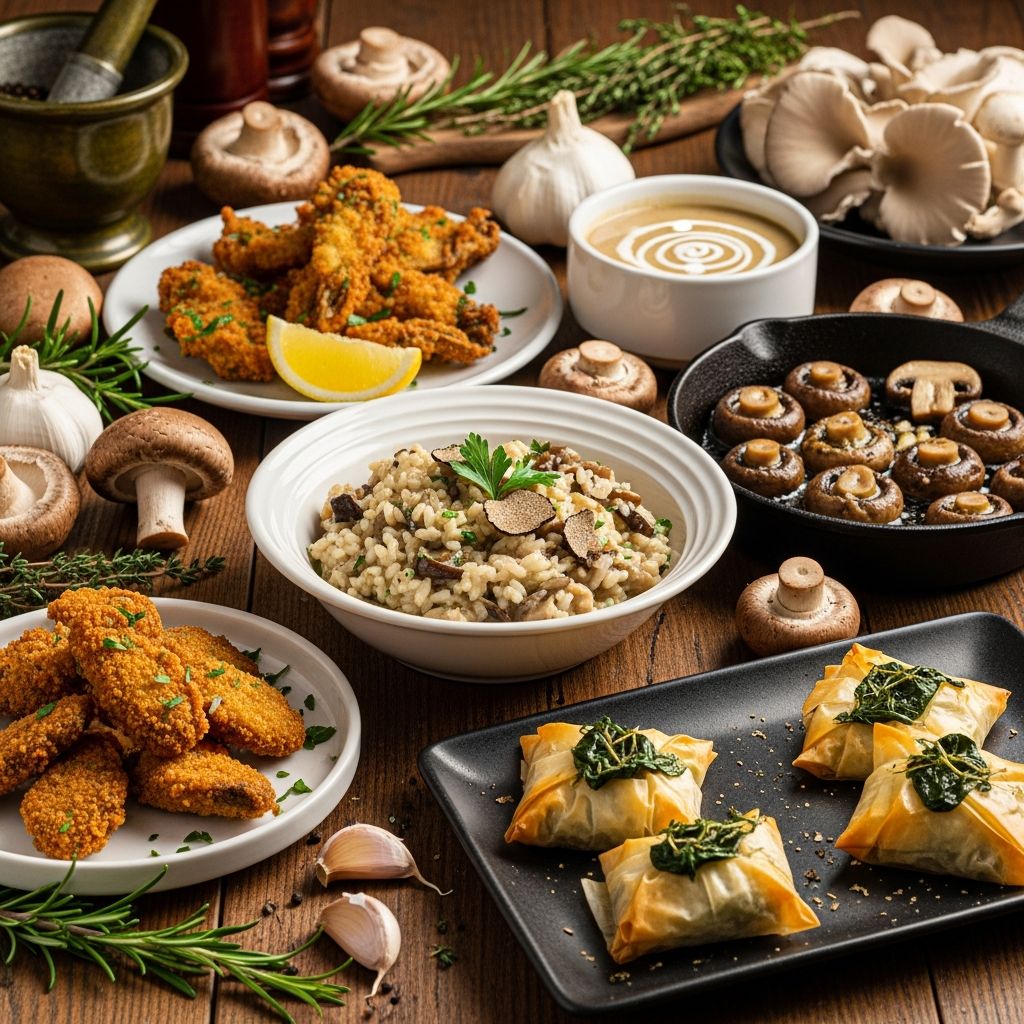Discover 20 delicious vegetarian mushroom recipes packed with flavor, nutrition, and easy preparation for every meal.