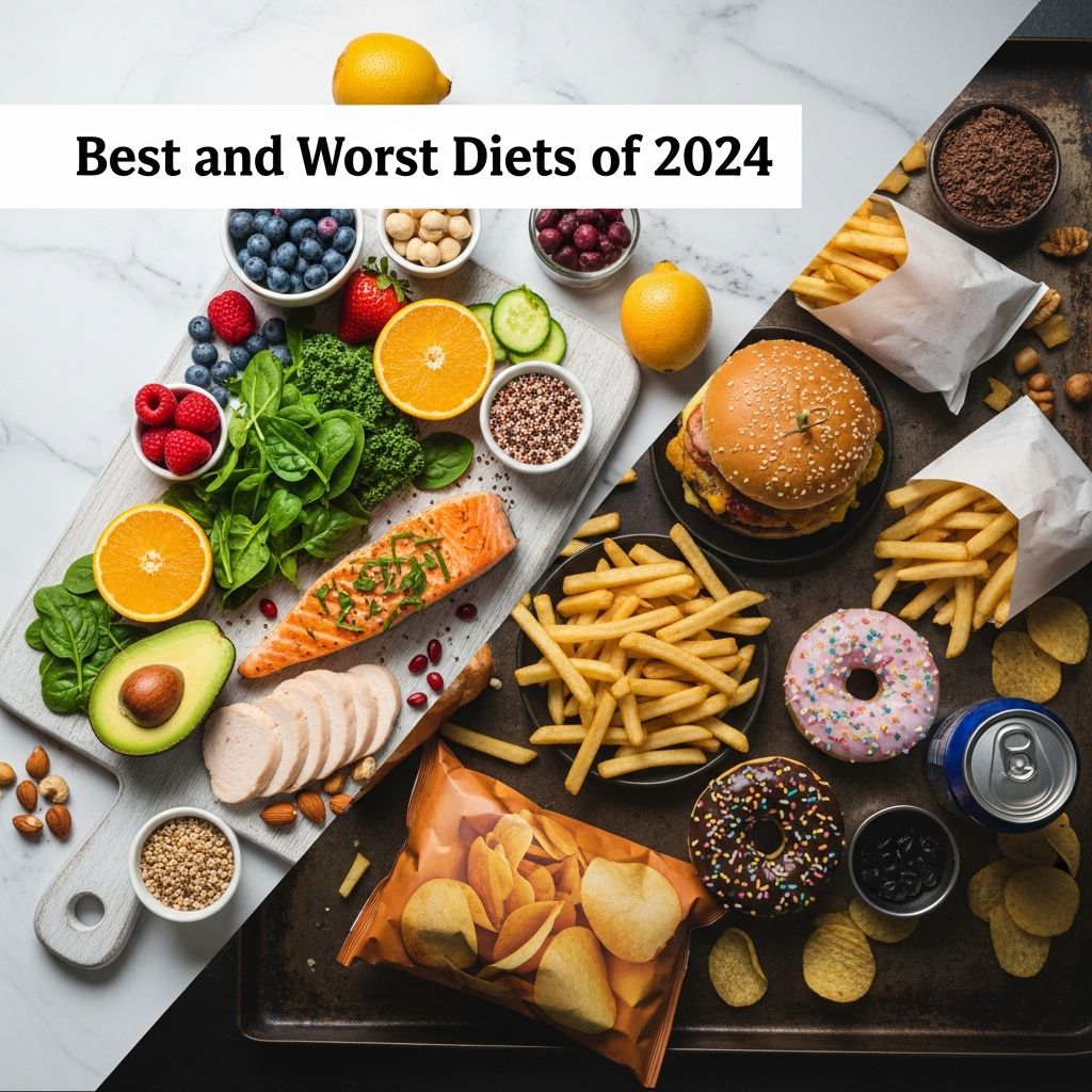 U.S. News & World Report ranks top diets: Mediterranean leads for health, ease, and family-friendliness in 2024 rankings.