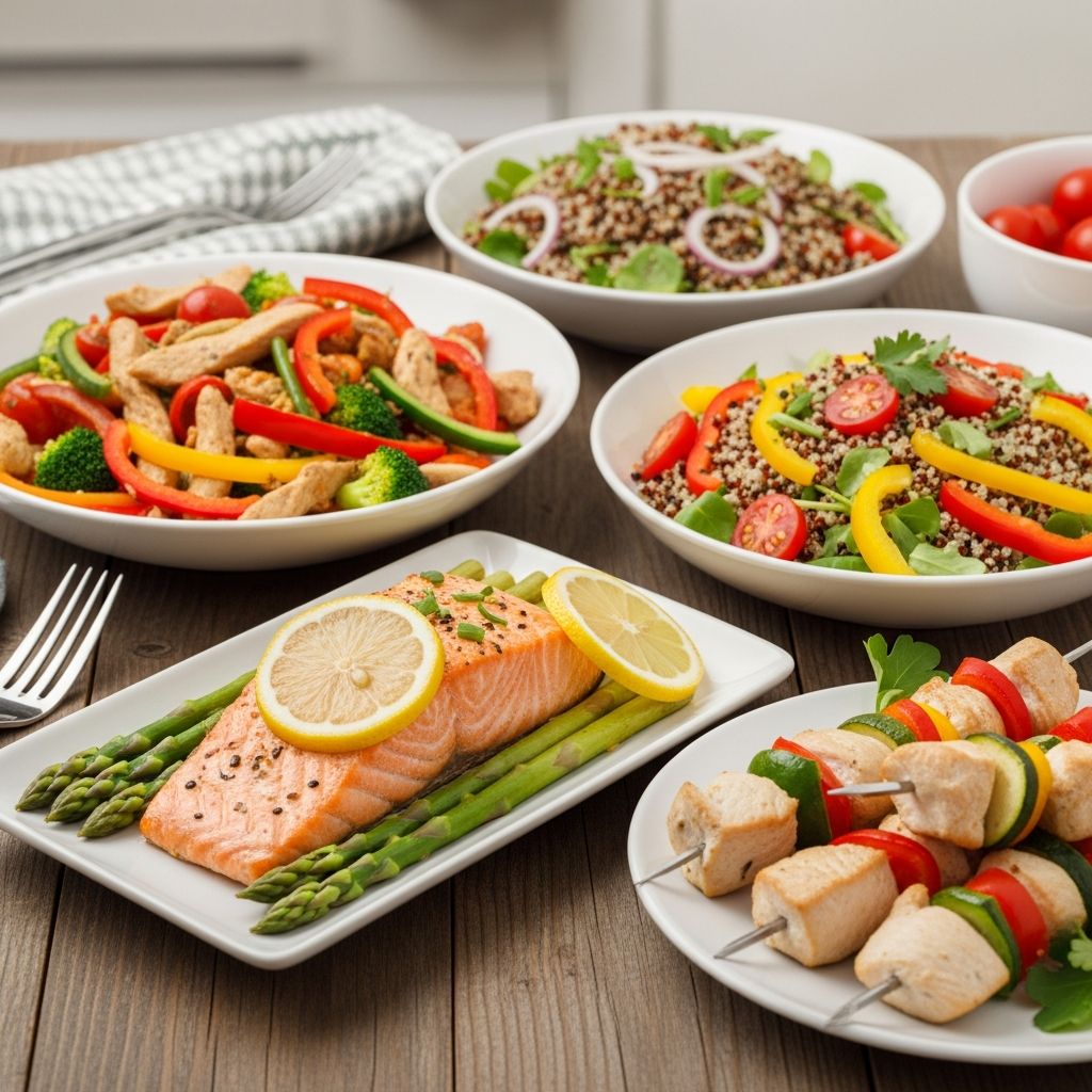 Quick, healthy dinners that beat takeout without the guilt or excess calories.