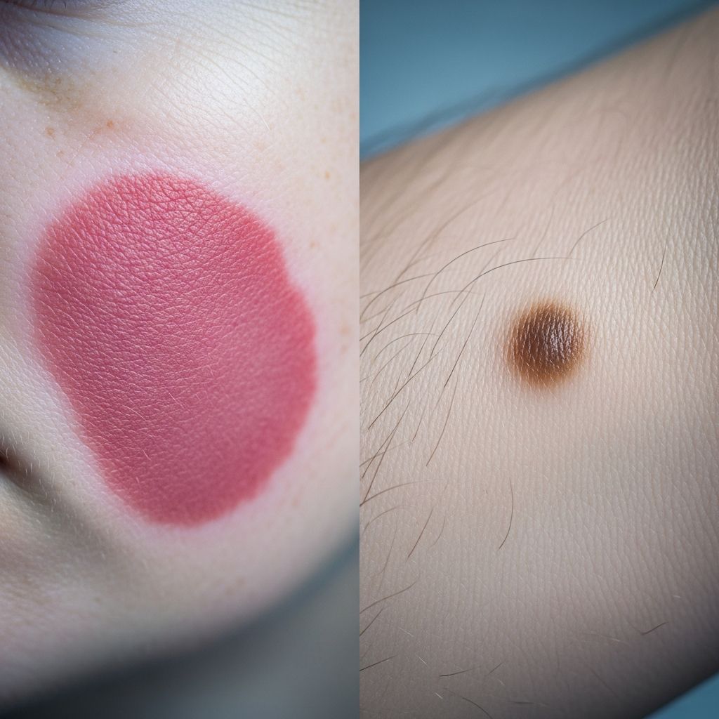 Understand the differences between birthmarks and moles, their types, risks, and when to see a dermatologist for skin health.