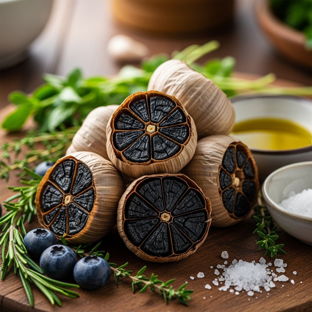 Black Garlic Benefits: 6 Proven Health Advantages Discover the powerful health benefits of black garlic, from boosting immunity to supporting heart and brain health with its potent antioxidants.