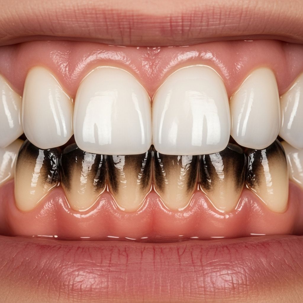 Discover the potential causes of black gums, from benign pigmentation to serious health conditions, and learn effective treatments and prevention strategies.