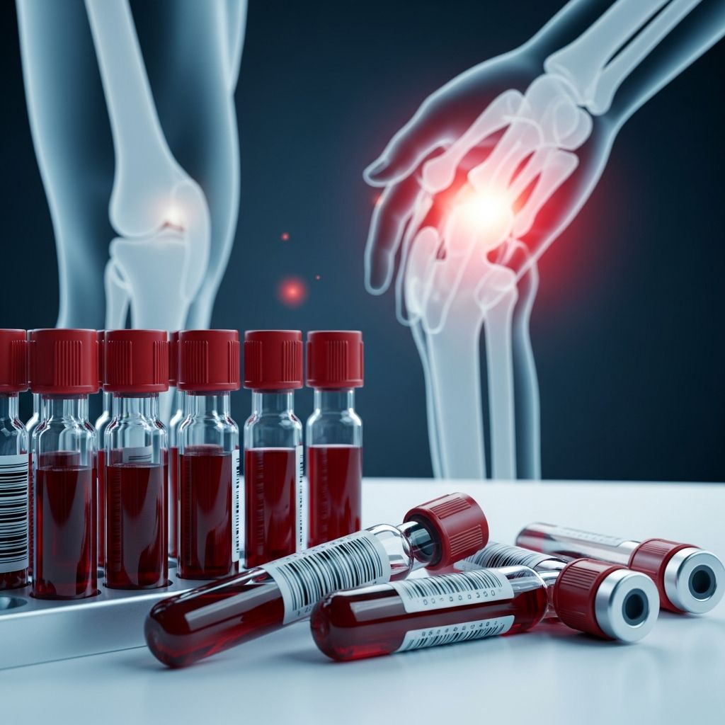 Understand common blood tests used to diagnose and monitor arthritis and rheumatic diseases effectively.