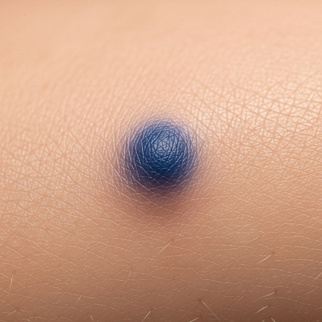 Understanding blue naevus: benign dermal melanocytic lesions with blue hue due to deep pigment and Tyndall effect.