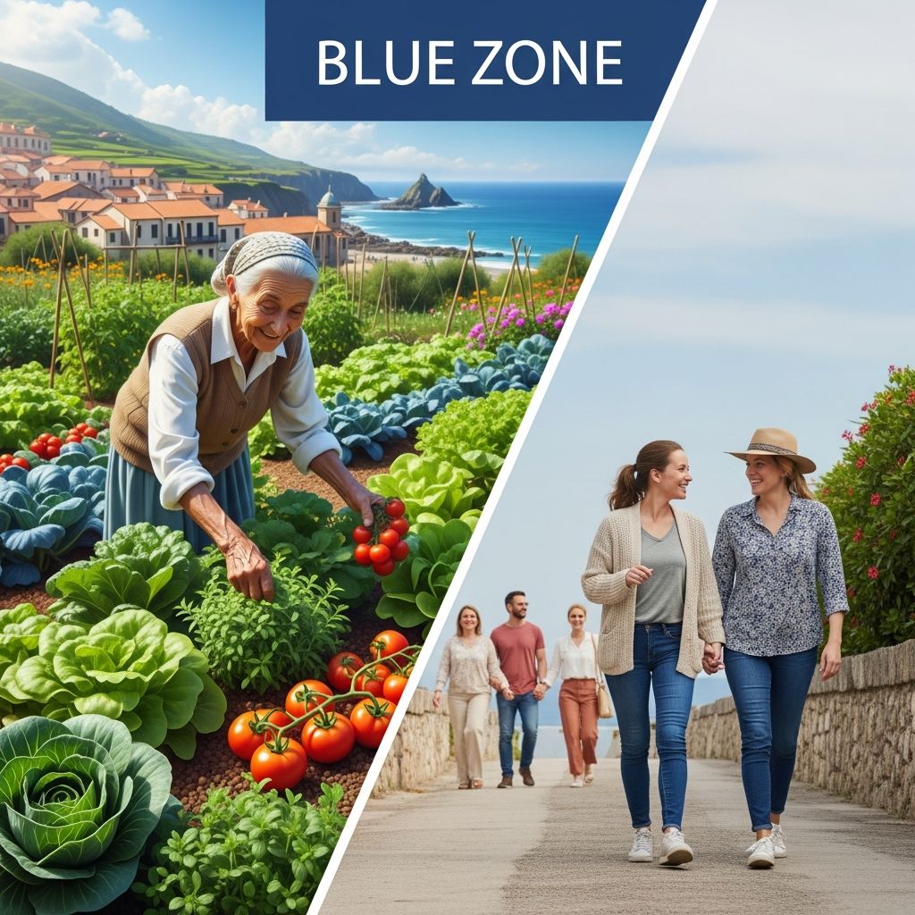 Explore the similarities and differences between the Blue Zone and Mediterranean diets, both linked to longevity and heart health benefits.