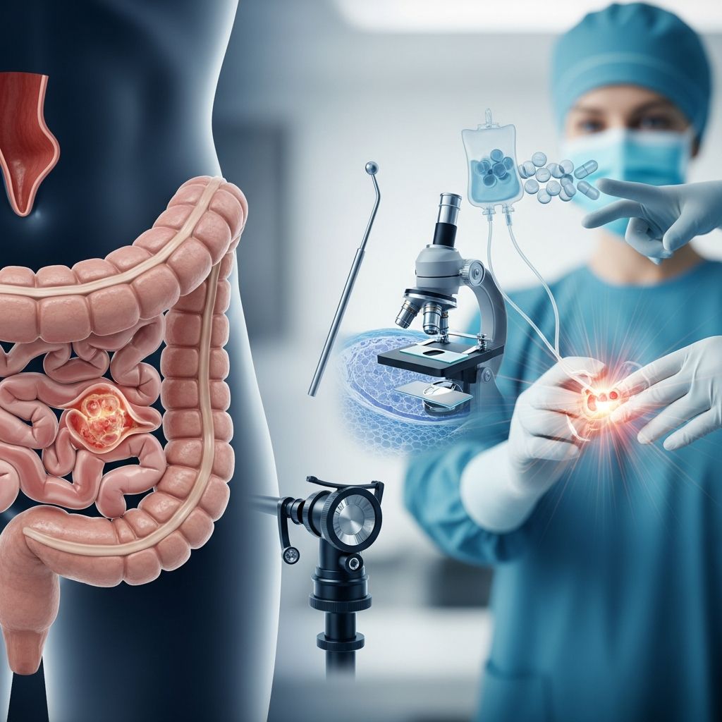 Complete guide to colorectal cancer: Understanding symptoms, diagnosis, and evidence-based treatment options.