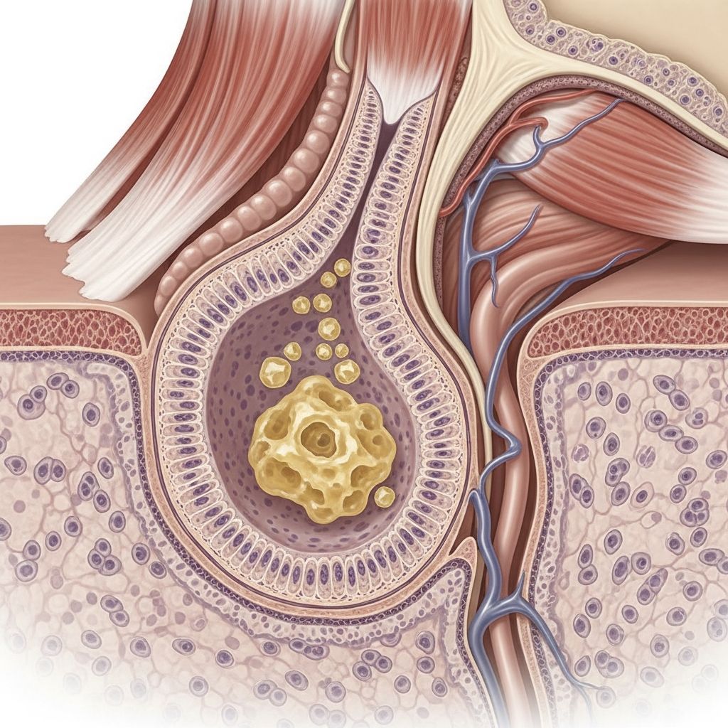 Detailed pathology of branchial cleft cysts: embryonic remnants with lymphoid tissue, squamous lining, and key differential diagnoses.