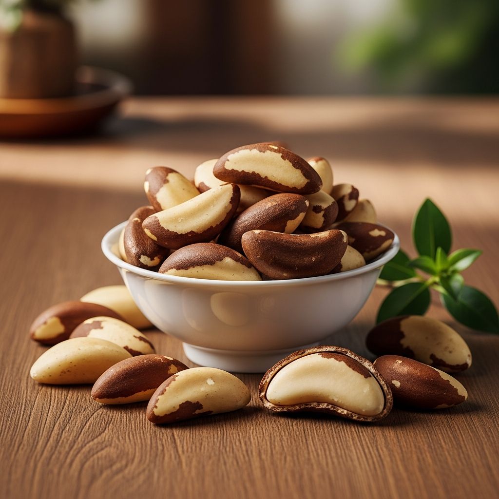 Discover the impressive health benefits of Brazil nuts, from selenium-powered thyroid support to heart health and beyond.