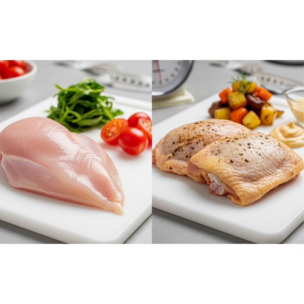 Discover the nutritional differences between chicken breasts and thighs to make informed choices for your diet and health goals.