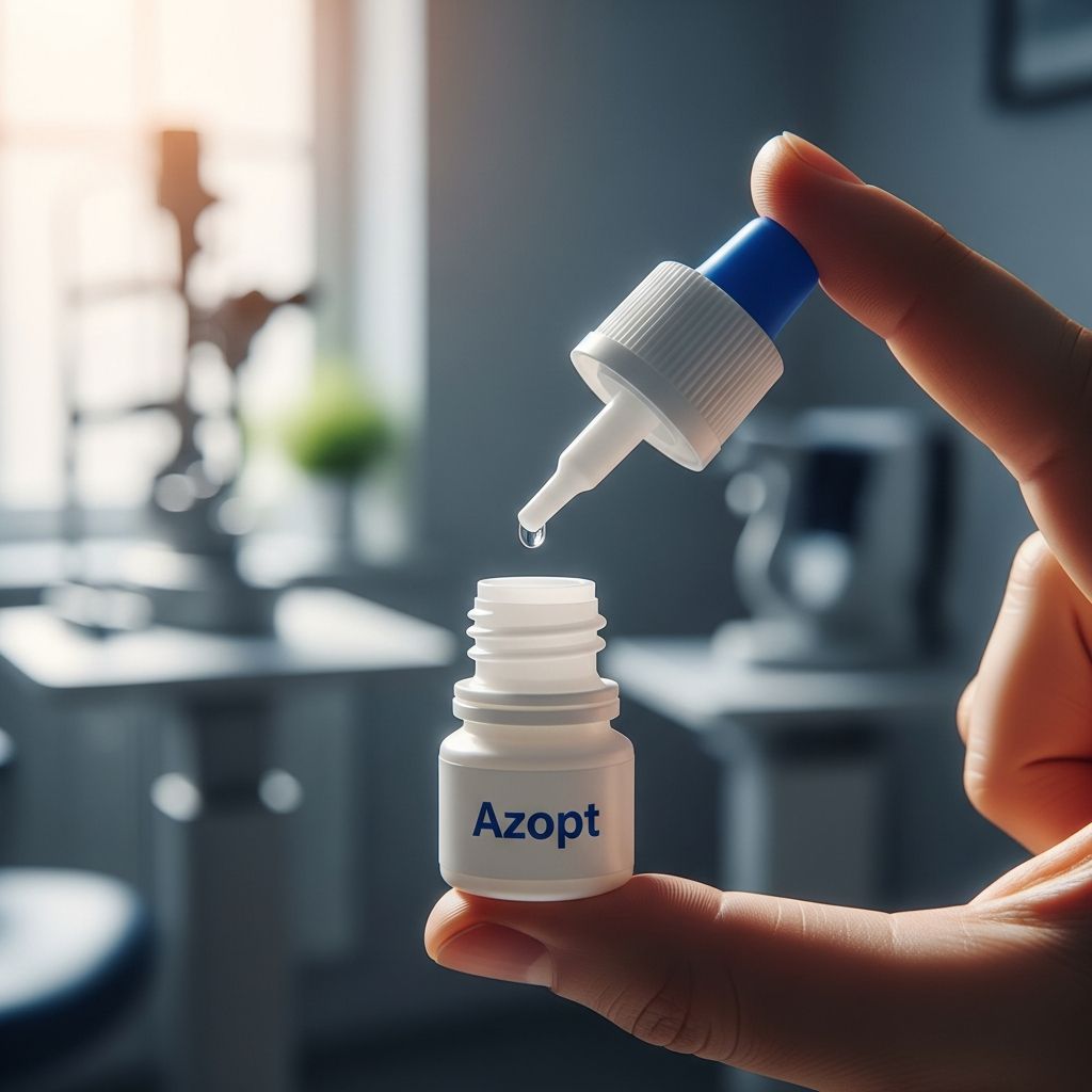 Comprehensive guide to Brinzolamide (Azopt) eye drops: uses, dosage, side effects, and management of glaucoma and ocular hypertension.