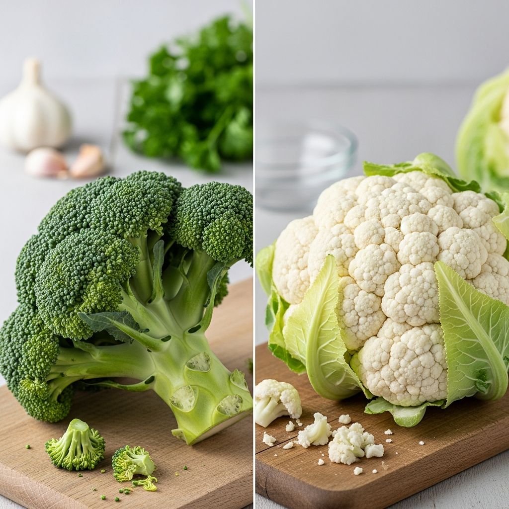Discover the key differences between broccoli and cauliflower and which vegetable offers superior health benefits.