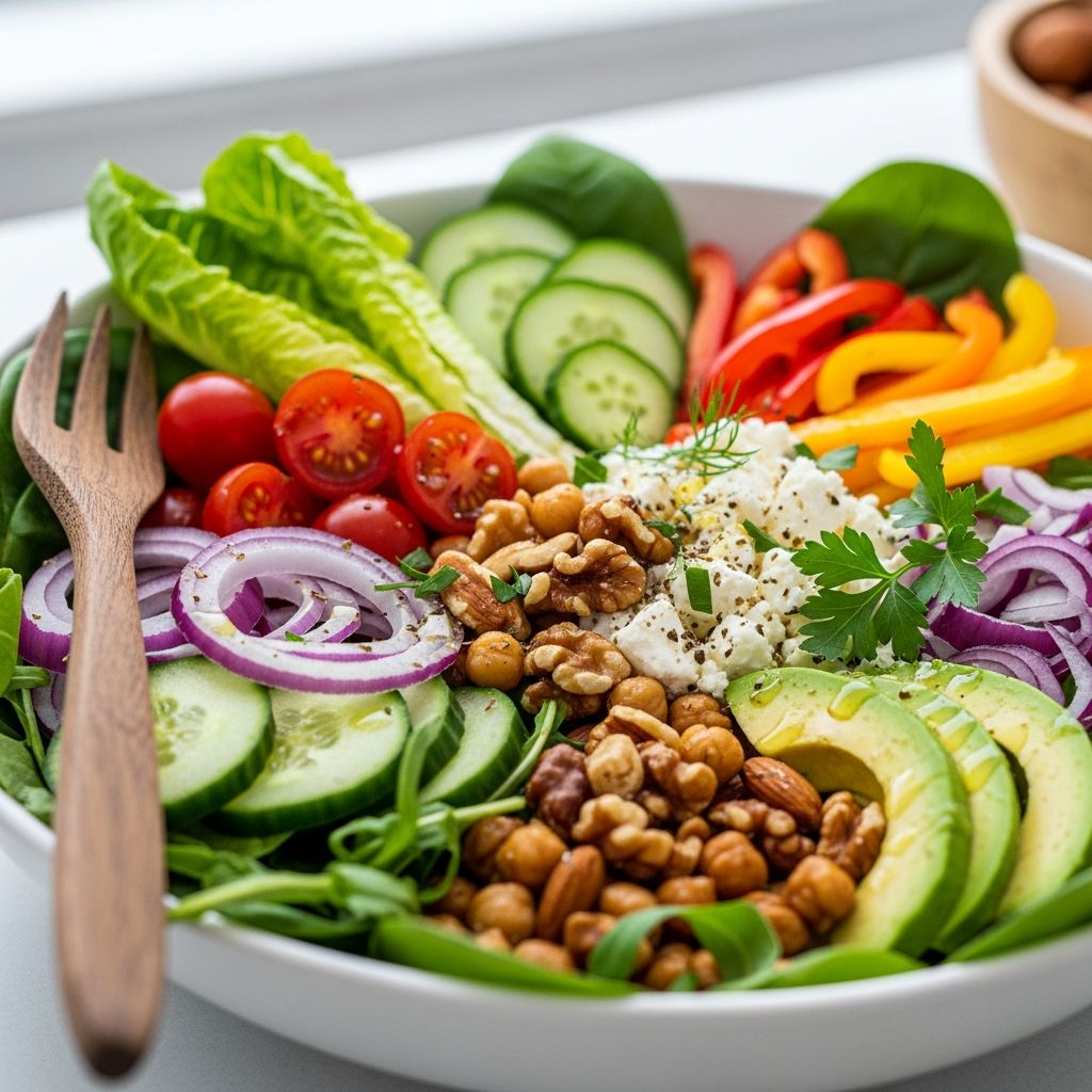 Master the art of building nutritious, delicious salads with expert tips and creative ingredient combinations.