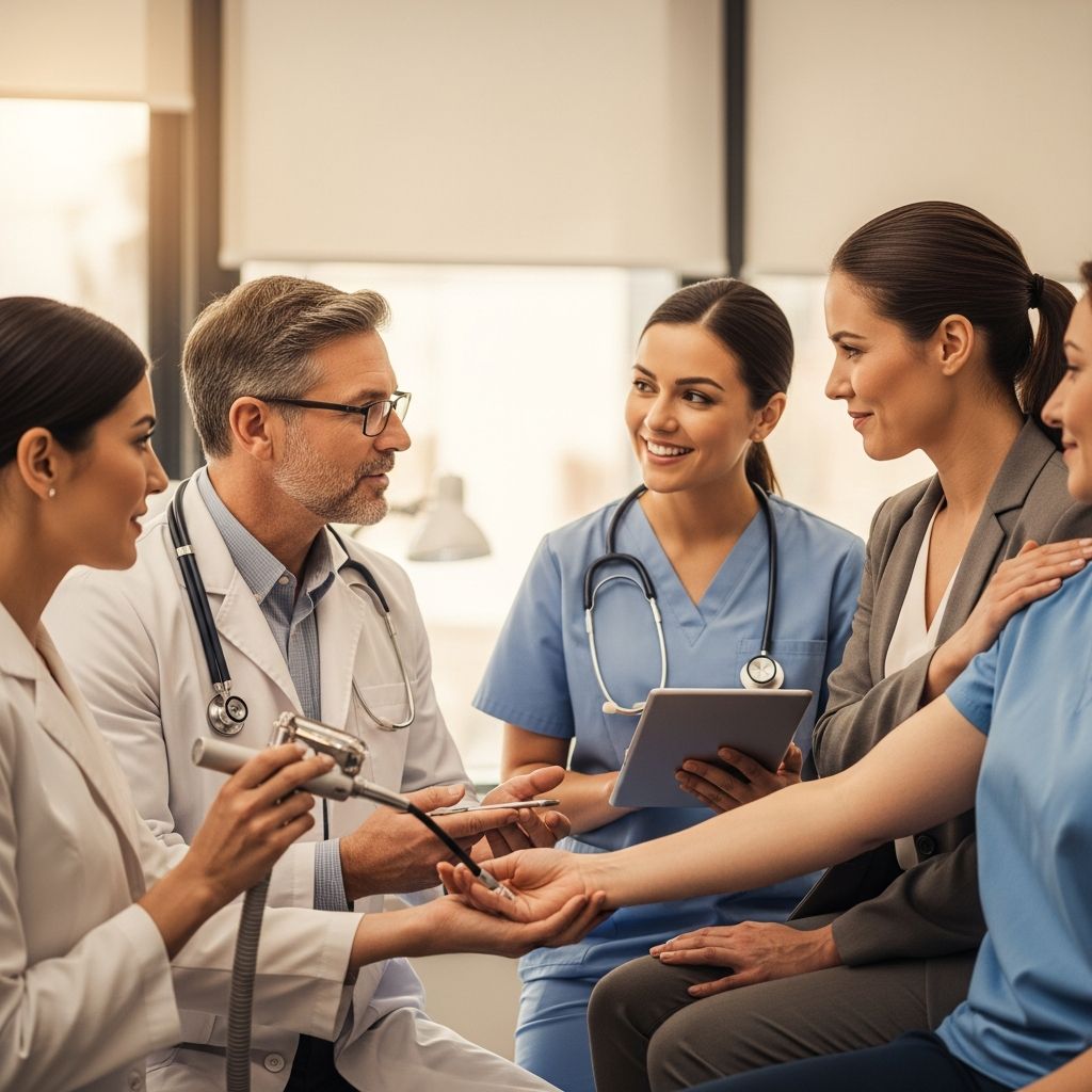 Building Your Skin Cancer Team: Essential Roles For Better Care Assemble a multidisciplinary team of specialists for optimal skin cancer diagnosis, treatment, and recovery support.