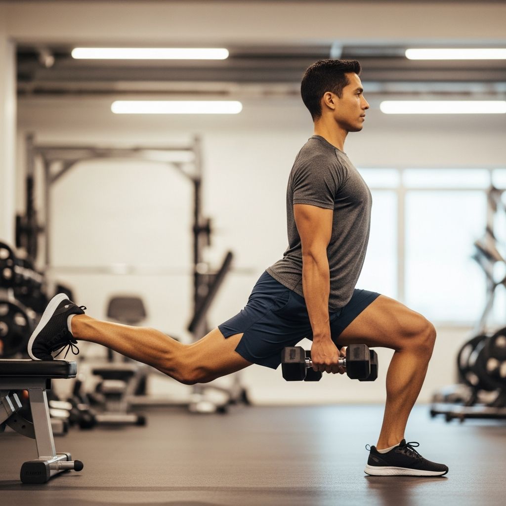 Master the Bulgarian split squat: a powerhouse unilateral exercise for stronger legs, glutes, core stability, and athletic performance.