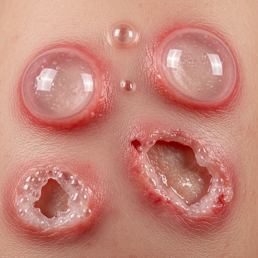 Chronic autoimmune blistering skin disease primarily affecting the elderly: causes, symptoms, diagnosis, and management strategies.