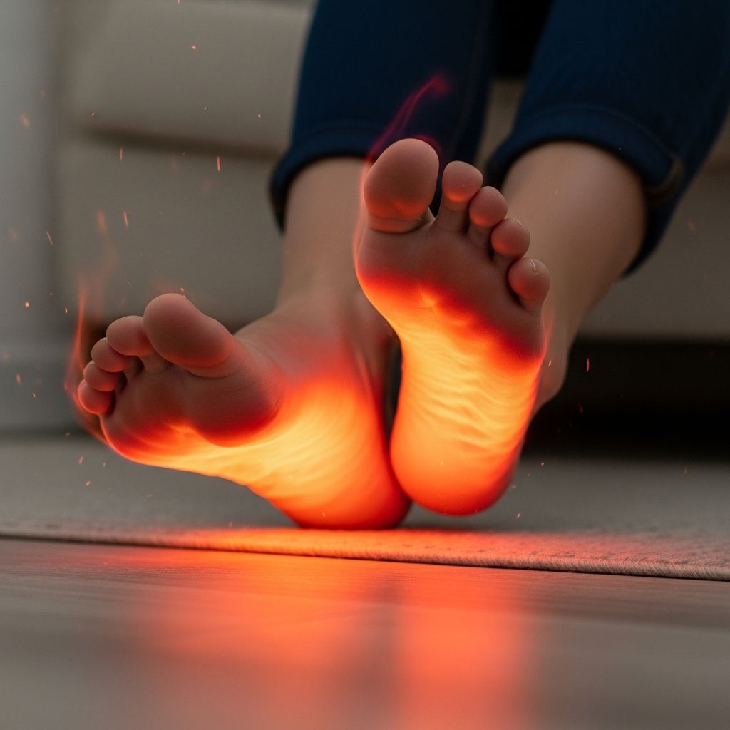Burning Sensation In Feet: 8 Causes And Relief Tips Discover the common causes of burning feet, from neuropathy to infections, and learn when to seek podiatric care for lasting relief.