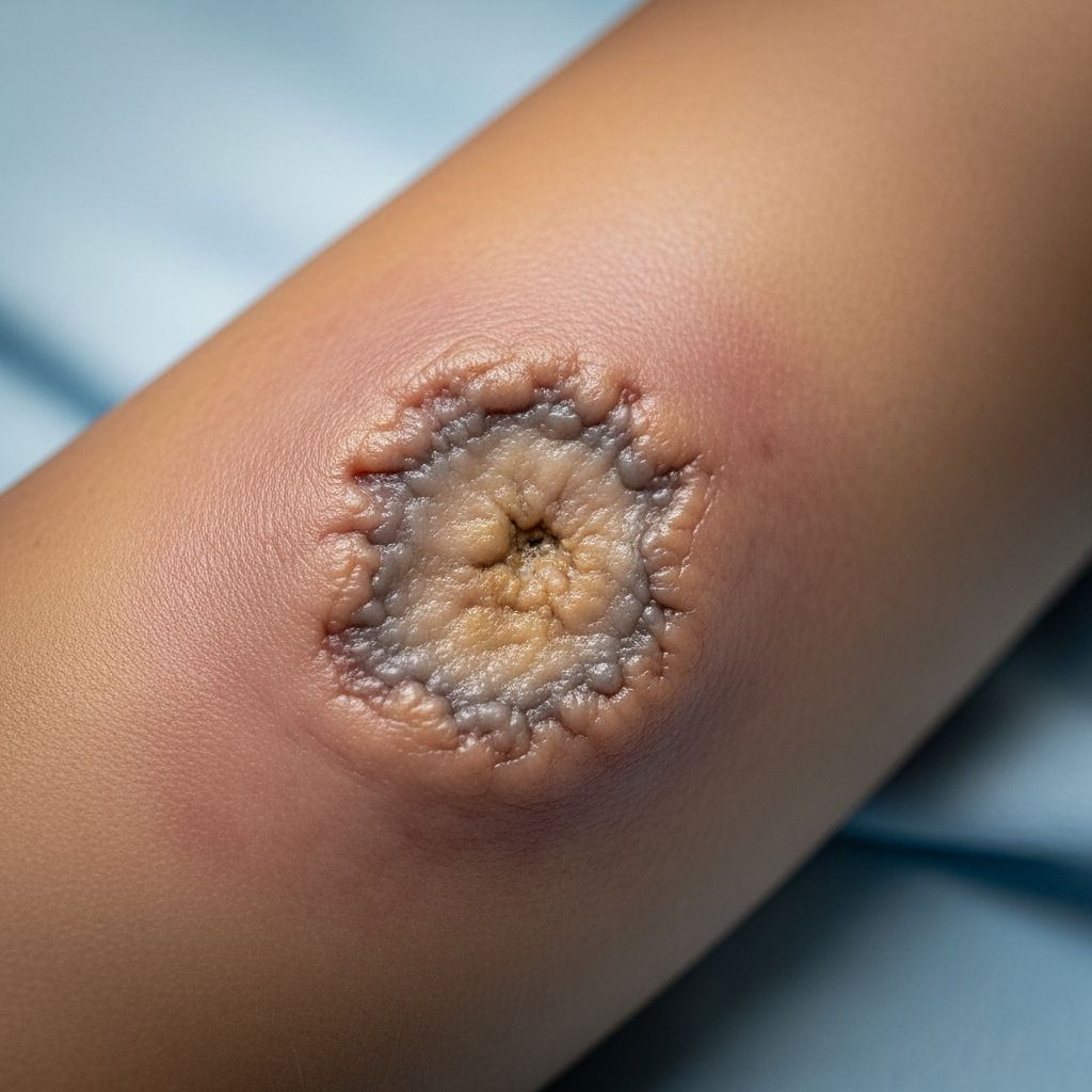 Understanding Buruli ulcer: causes, symptoms, diagnosis, treatment, and prevention of this neglected tropical skin disease caused by Mycobacterium ulcerans.