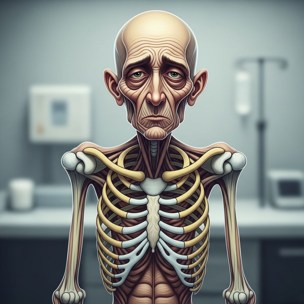 Understanding cachexia: the complex syndrome of muscle wasting in chronic illness, its causes, diagnosis, and emerging treatments.