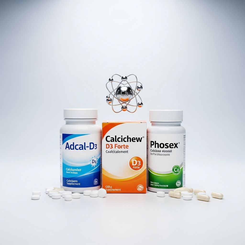 Calcium Supplements: Adcal, Calcichew, Phosex Comprehensive guide to Adcal, Calcichew, and Phosex for calcium deficiency, osteoporosis prevention, and kidney disease management.